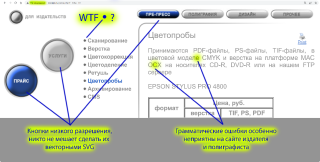 Пример плохой разработки сайта. WTF • ?