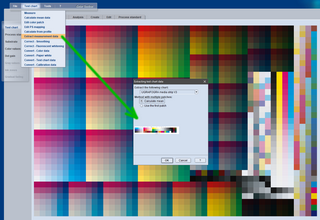 Extract Measurement data в Color Tool